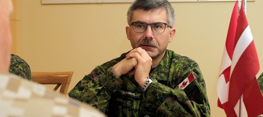 Встреча с командующим сухопутными силами Канады