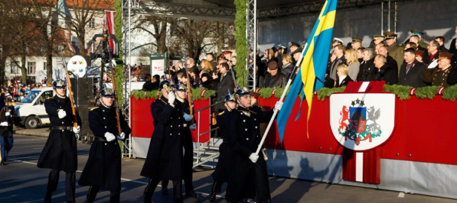 Визит командующего НВС Латвии в Швецию