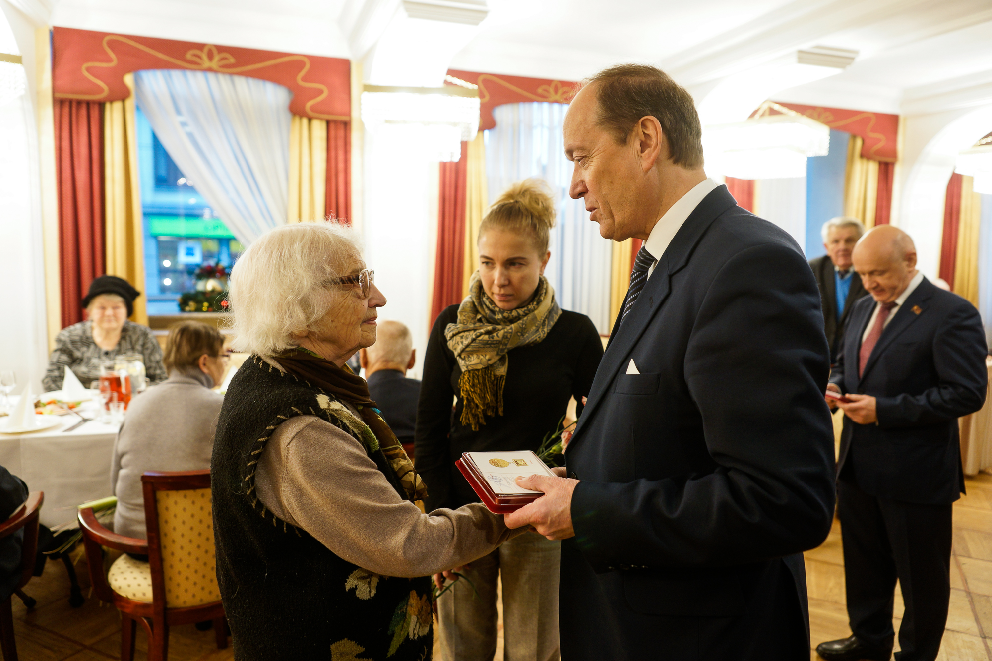 Приём в Доме Москвы