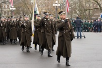 Посещение Штабного батальона НВС Латвии