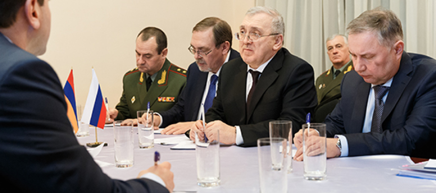 Встреча с министром обороны Армении