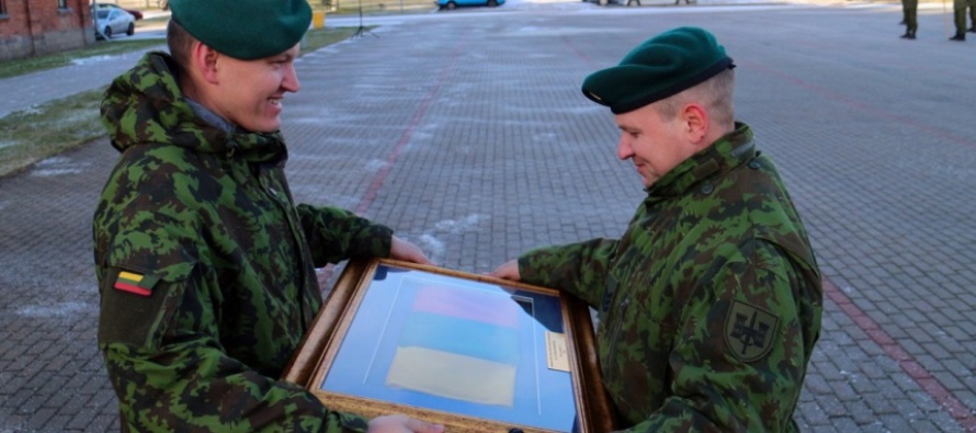 Лучший солдат Инженерного батальона ВС Литвы