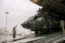 В Латвию доставлены вертолёты «Black Hawk»