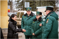 Визит посла Японии к латвийским пограничникам