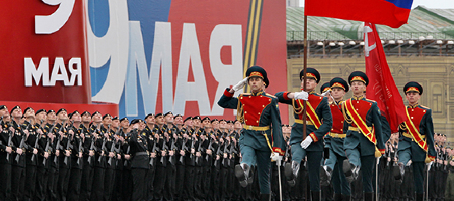 Преображенский полк готовится к параду Победы