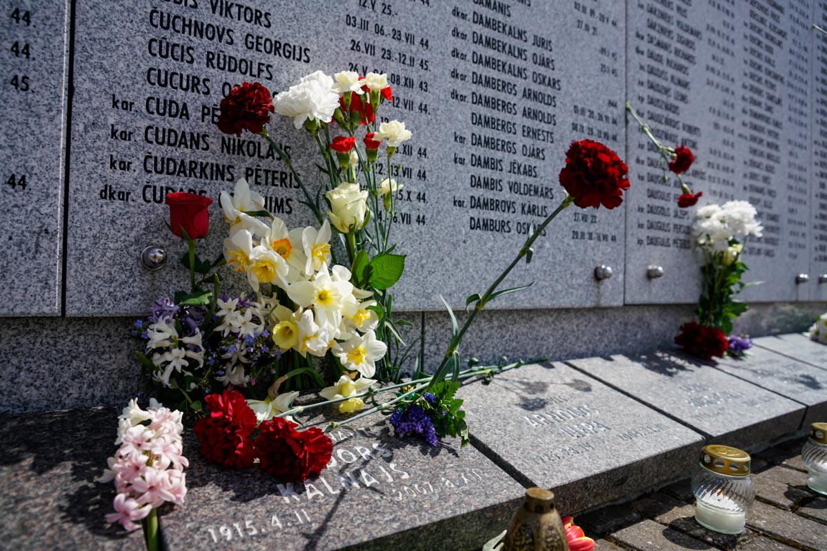 8 мая на кладбище легионеров в Лестене