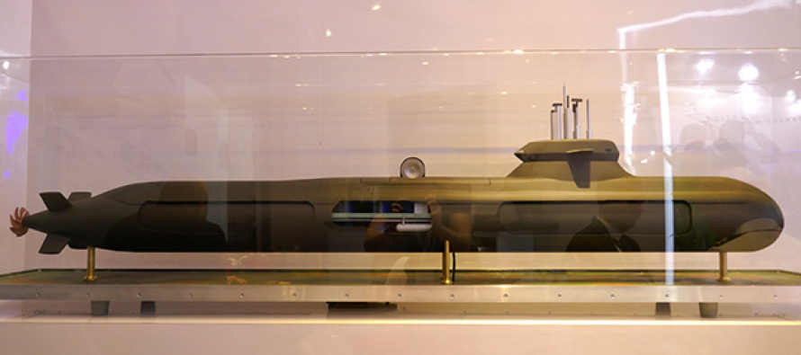 Дизельная подводная лодка с ракетами «Томагавк»