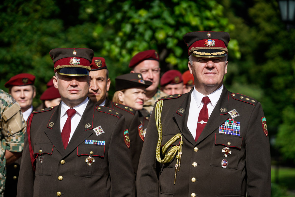 Военной полиции Латвии 20 лет