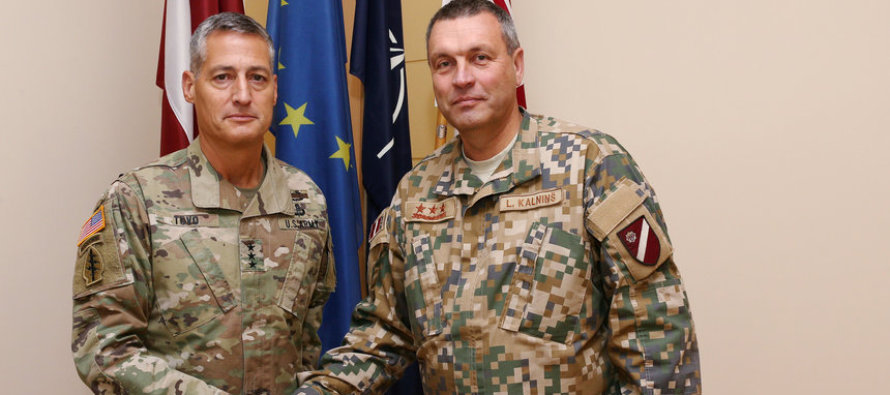 Встреча с командующим спецназа США в Европе