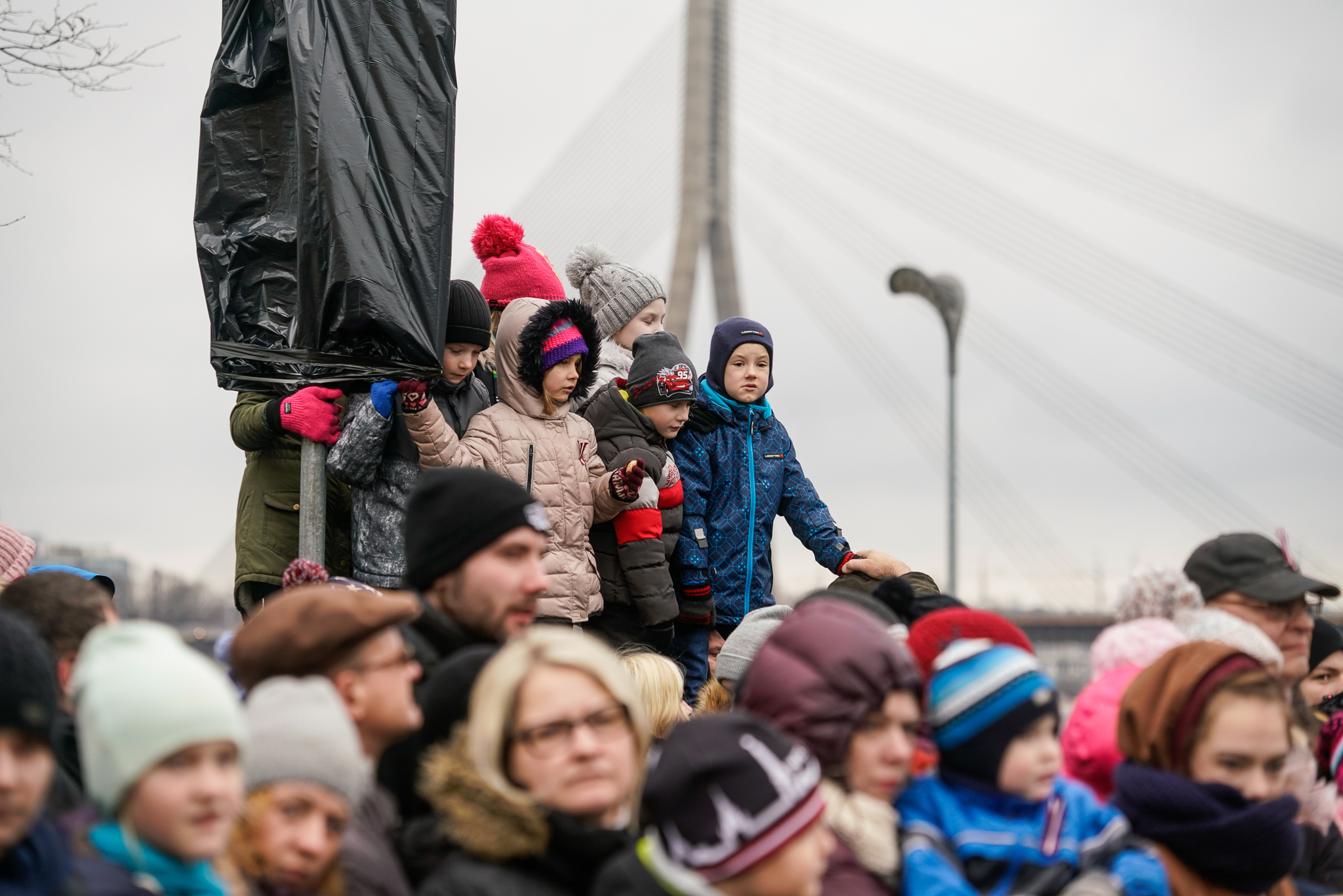 Парад в День независимости Латвии