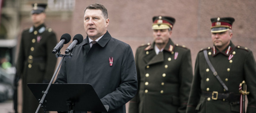 Речь Президента Латвии на параде в честь Дня Лачплесиса
