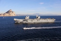 HMS Queen Elizabeth прибыл в Гибралтар