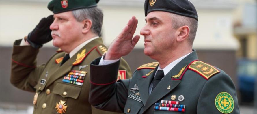 Визит командующего армией Грузии в Литву