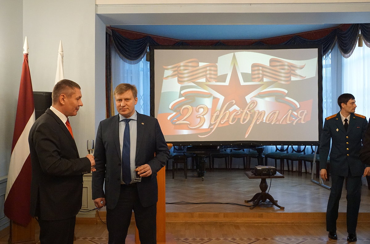 100 лет РККА в Риге