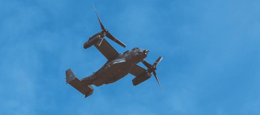 Конвертопланы «CV-22 Osprey» прибыли в Латвию