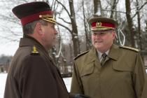 Визит командующего Силами Обороны Эстонии в Латвию