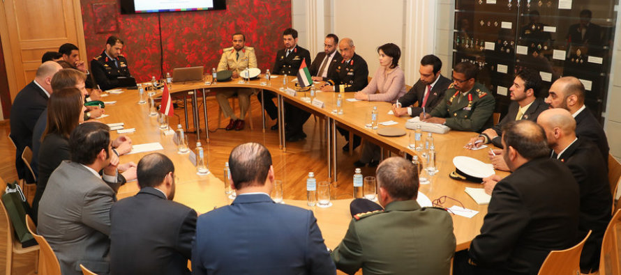 Встреча в Министерстве обороны Латвии