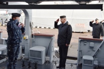 Визит командующего ВМФ Финляндии в Литву