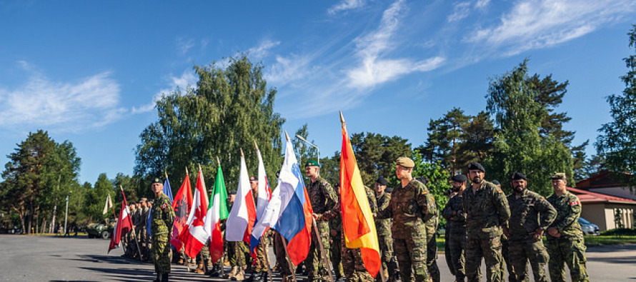 Прошло открытие учений „Saber Strike 2018”