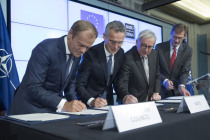 Лидеры НАТО и ЕС подписали совместную декларацию
