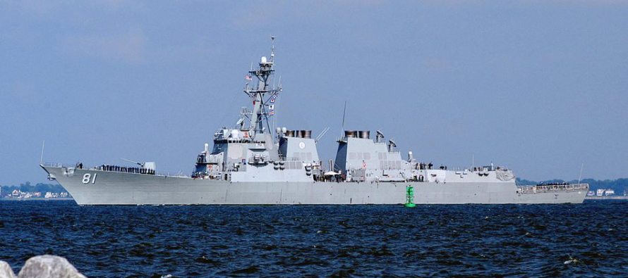 Эсминец USS Winston S. Churchill прибыл в Таллин