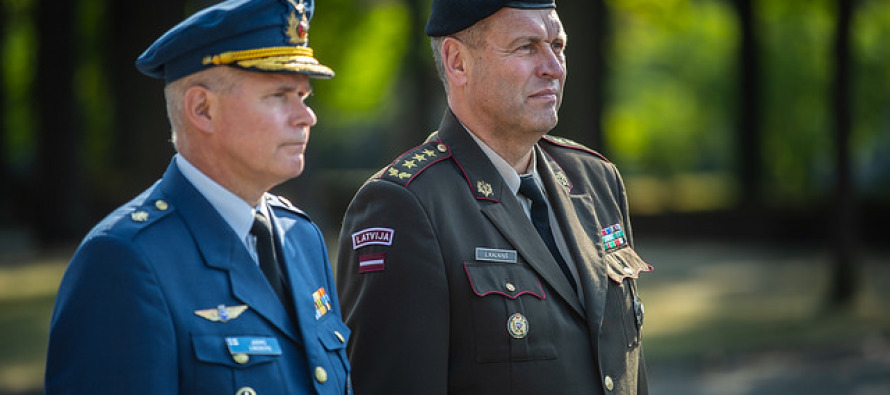 Визит командующего армией Финляндии в Латвию