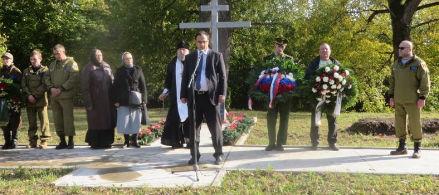 В Екабпилсе перезахоронили солдат Русской армии