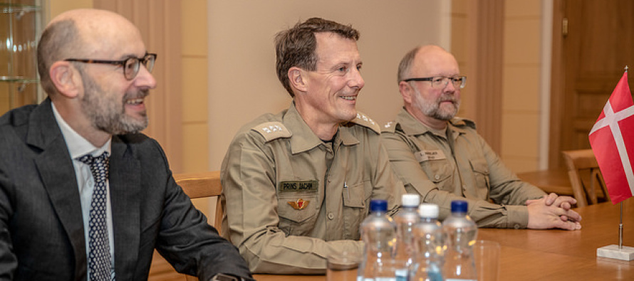 Датский принц Йоахим с визитом в Латвии