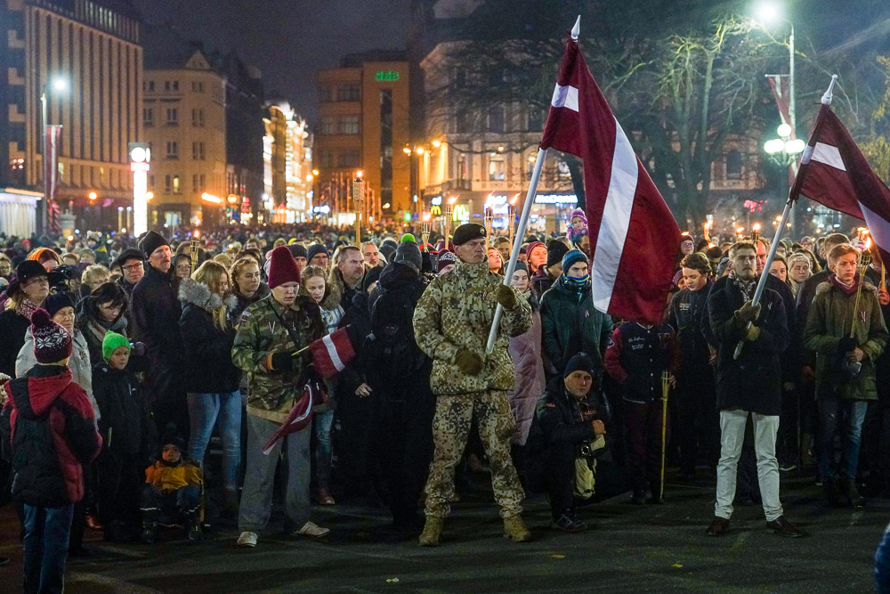 День Лачплесиса в Риге