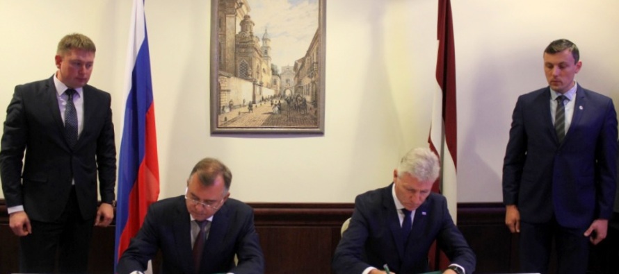 Встреча руководителей погранохраны России и Латвии