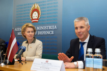 Визит министра обороны Германии в Латвии