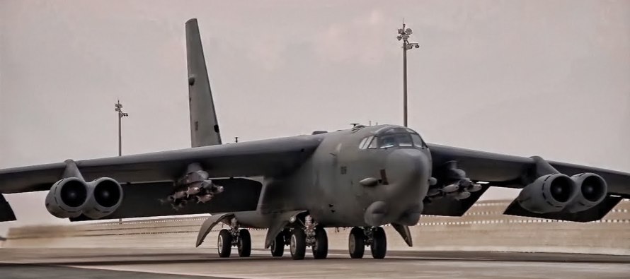 Бомбардировщики В-52 ВВС США находятся в Европе