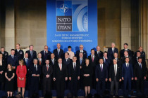 На церемонии в Вашингтоне отмечают 70-летие НАТО