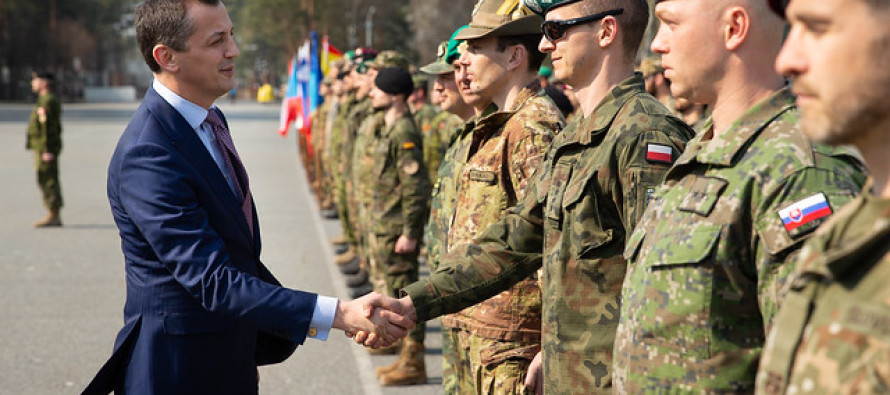 Визит министра обороны Черногории в Латвию