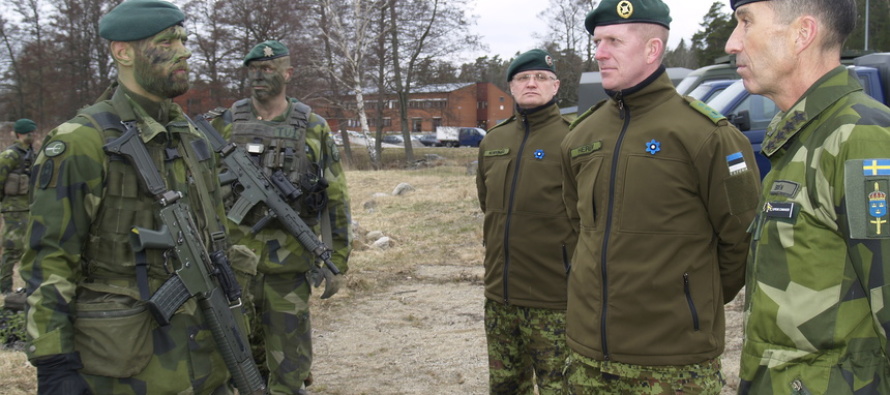Визит в Швецию командующего Силами обороны Эстонии