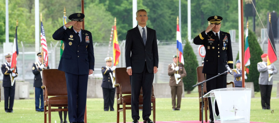 Смена Главнокомандующего силами НАТО в Европе