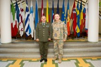 Визит генерала из Армении в Балтийский Колледж обороны