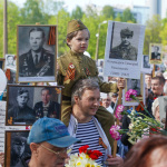 День Победы в Риге 2019. Бессмертный полк