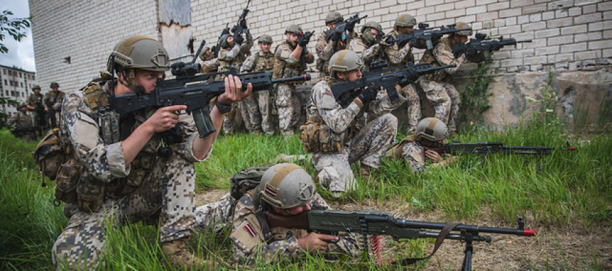 Латвийская часть военных учений “Baltic Protector 2019”
