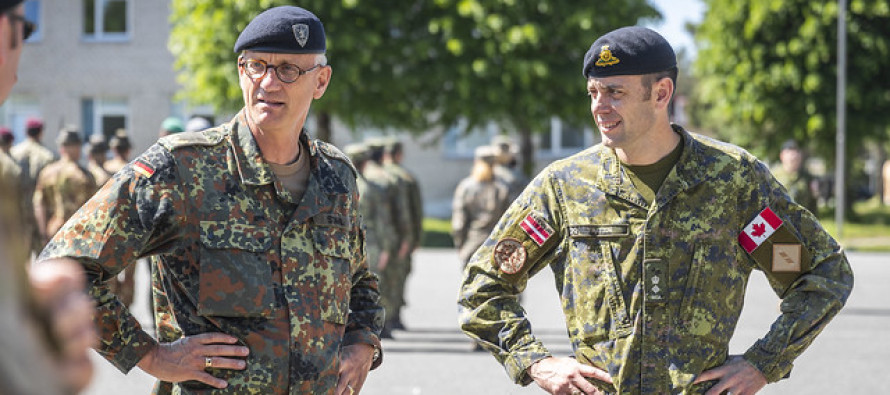 Начштаба многонационального корпуса НАТО прибыл в Ригу