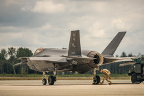 На авиабазе в Лиелварде сели два «F-35» ВВС США