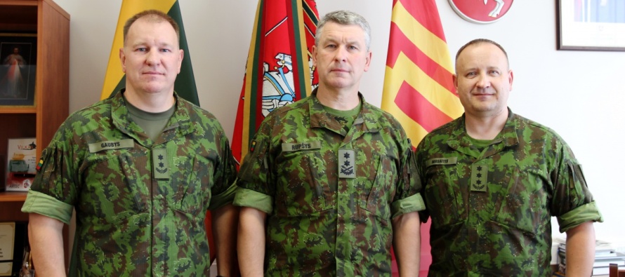 Новый начштаба Сухопутных войск Литвы