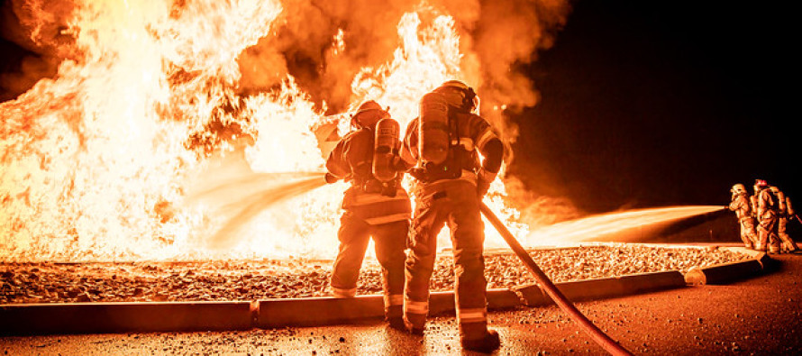 Пожарные Воздушных сил на учениях “Northern Strike 2019”