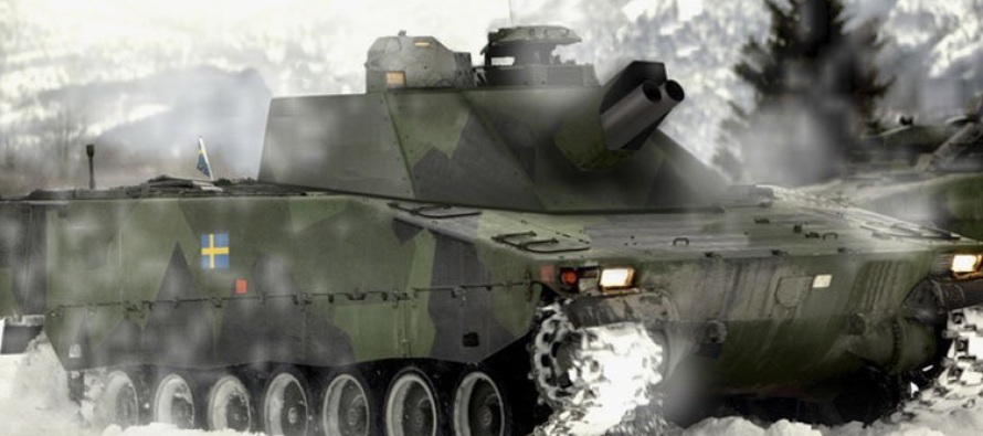 Шведская армия получит самоходные миномёты Mölnar