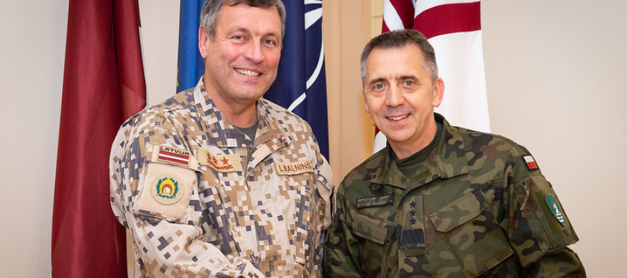 Встреча Командира НВС с Командиром корпуса НАТО