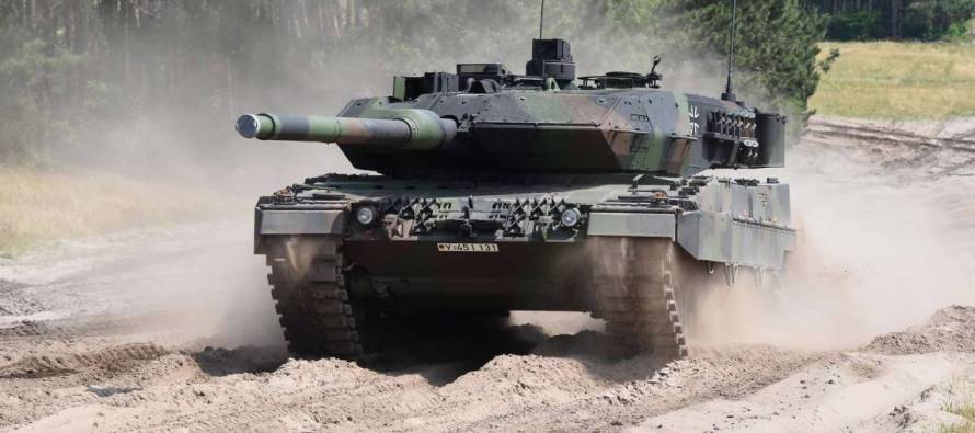 Дания и Германия получат новые танки Leopard 2 A7