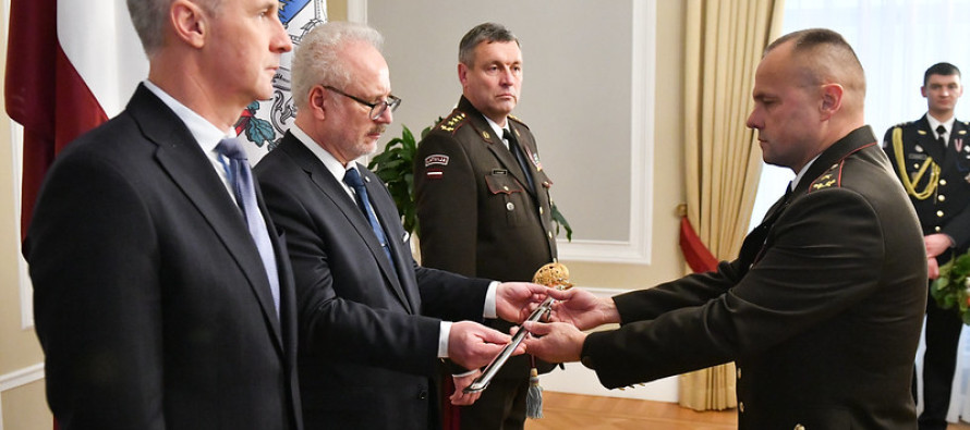 Командиру Земессардзе присвоено звание генерала