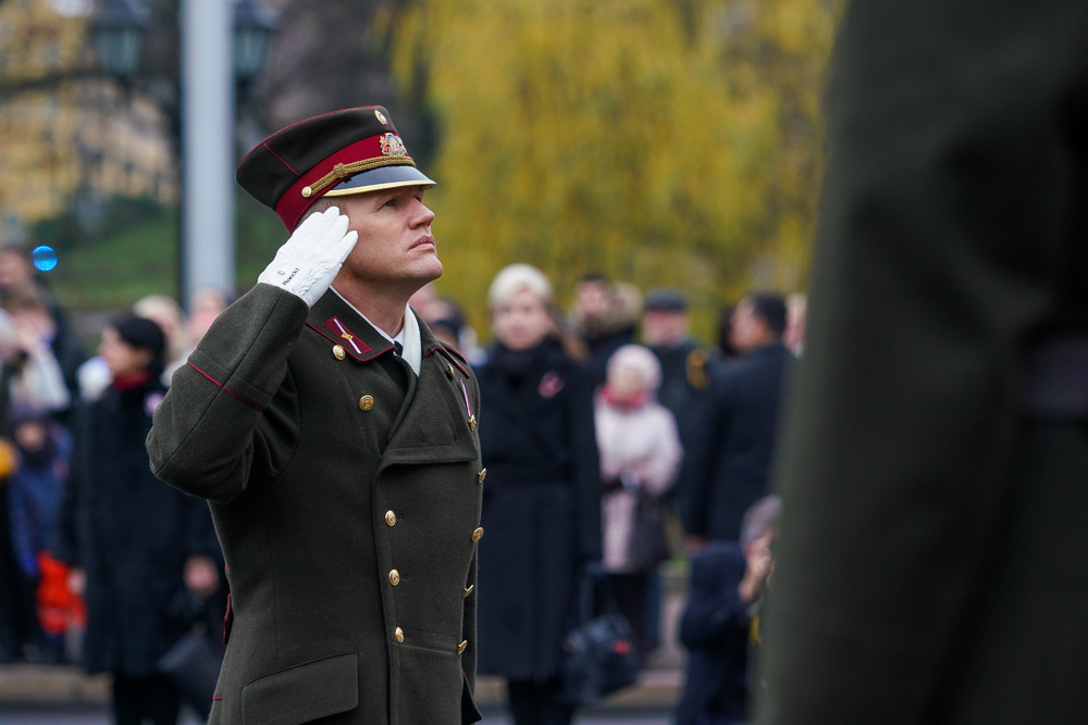 День независимости Латвии и военный парад