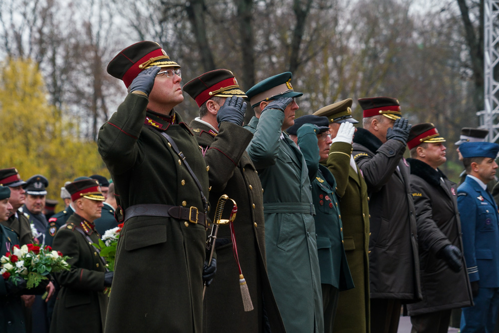 День независимости Латвии и военный парад