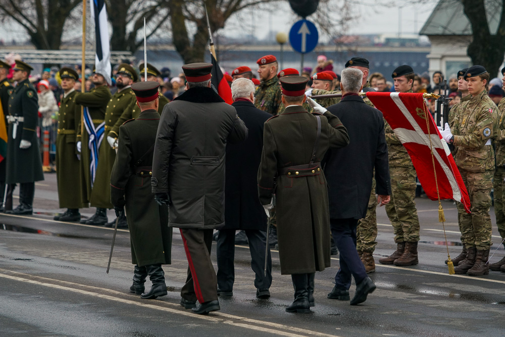 День независимости Латвии и военный парад